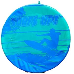 “Surf Is Up” Blue Water Float Swim Disc Pool Beach Round Float 22.5”